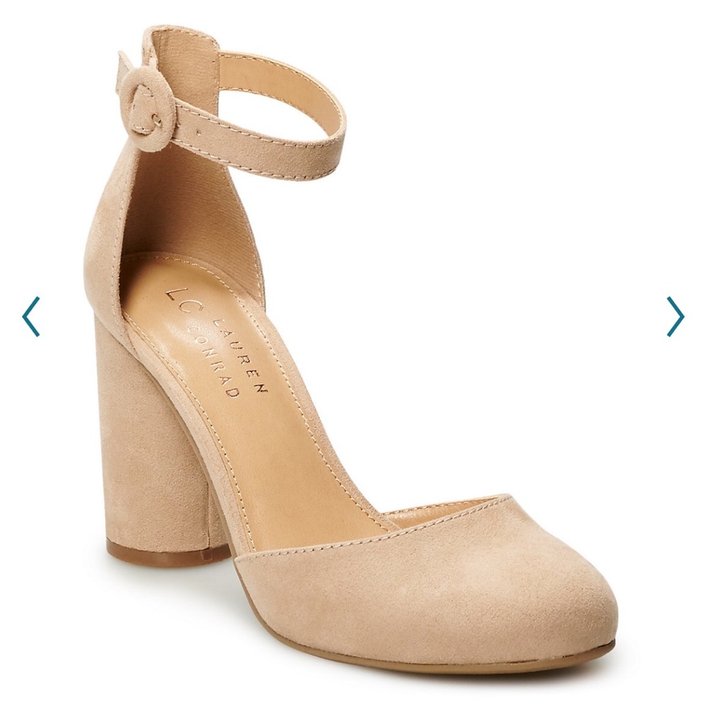 LC Lauren Conrad Hydrangea High Heels